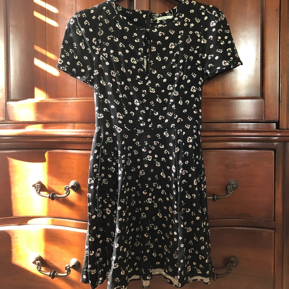Black Floral Dress
